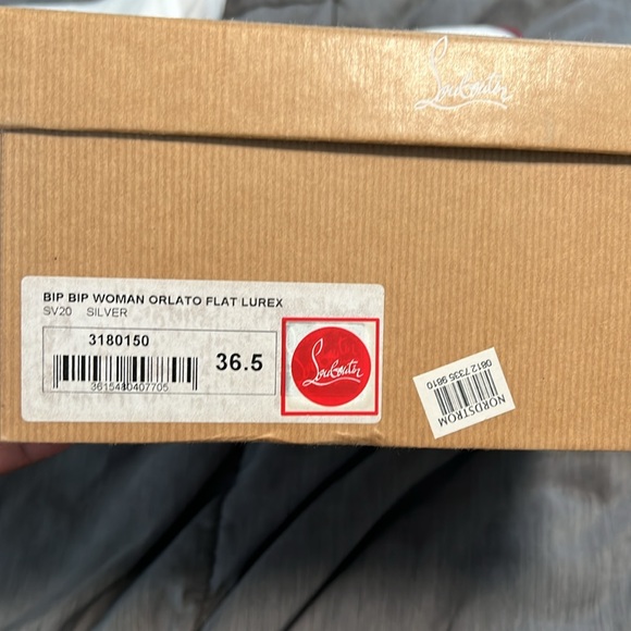 Authentic Christian Louboutin Woman Sneakers 6.5 - Picture 7 of 8